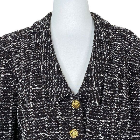 St. John Collection Size 14 Blazer Wool Blend - Picture 4 of 6